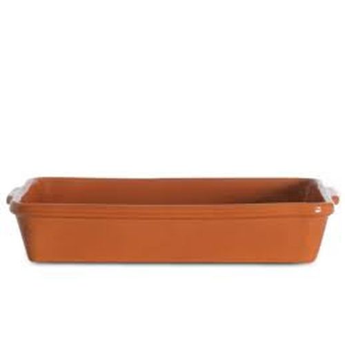 CAZUELA BARRO RECTANGULAR 33 x 23