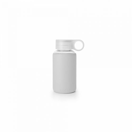 BOTELLA INFANTIL FUNDA SILICONA GRIS 200ML