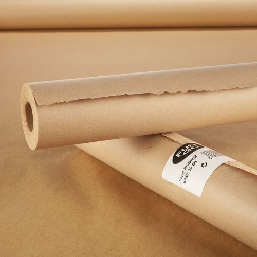 ROLLO PAPEL BASIC HIDROFUGO 50GR. 0,9X25M