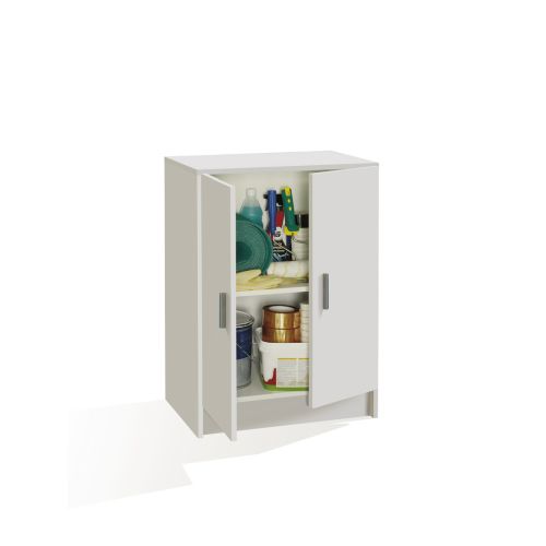 ARMARIO BAJO MULTIUSOS BLANCO 80X59X37CM
