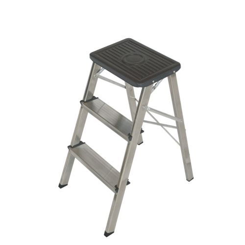 TABURETE 3 PELDAÑOS ALUMINIO
