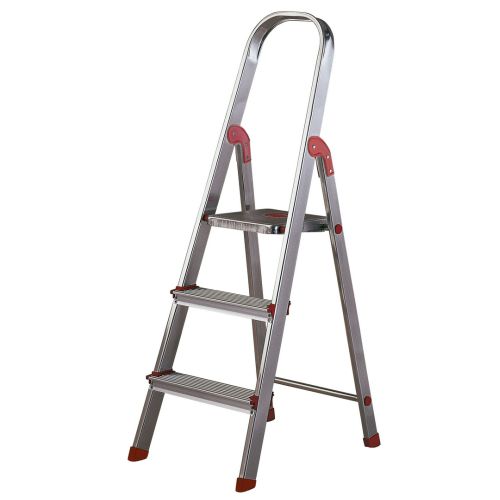 ESCALERA ALUMINIO UNICA 03 PELDAÑOS