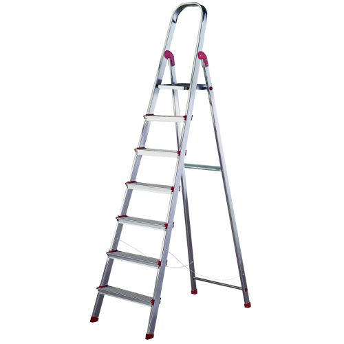 ESCALERA ALUMINIO UNICA 07 PELDAÑOS