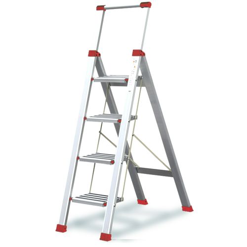 ESCALERA ALUMINIO DOMESTICA 4 PELDAÑOS RUBIK