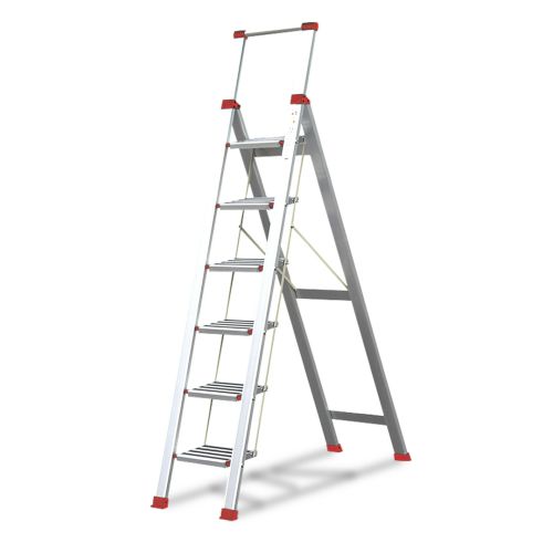 ESCALERA ALUMINIO DOMESTICA 6 PELDAÑOS RUBIK