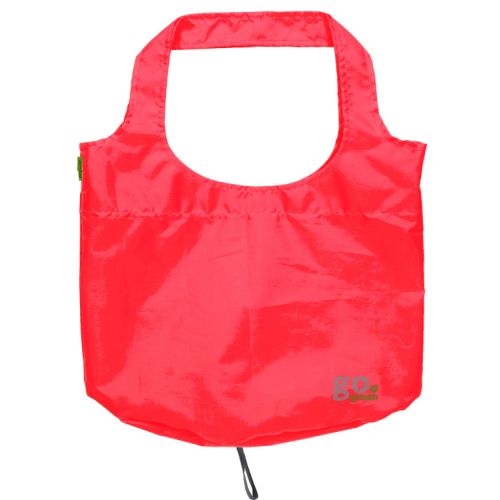 BOLSA COMPRA PLEGABLE GO GREEN ROJO FORMENTERA