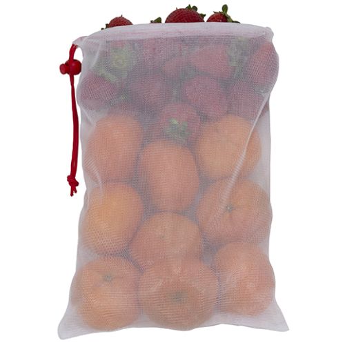 SET 6 BOLSAS NYLON VEGETALES 20X31/33X31/41X31CM