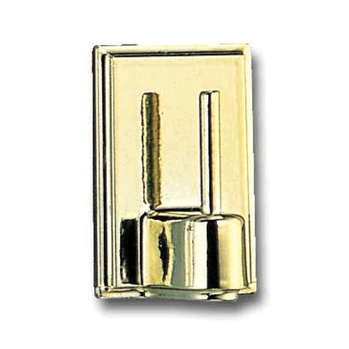 SOPORTE VISILLO ADHESIVO DORADO 4 UNID