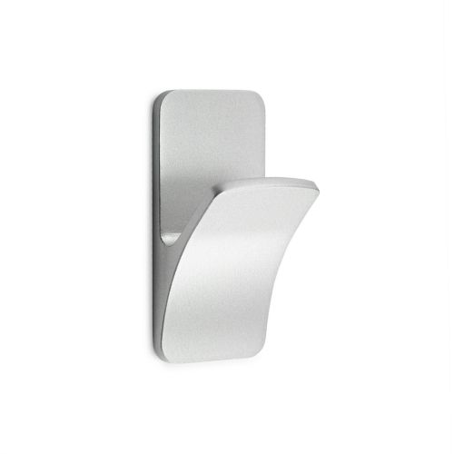 PERCHA ADHESIVA RESISTENTE AGUA RAMA CROMO MATE
