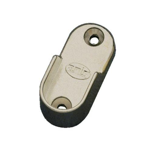 SOPORTE LATERAL OVAL 30X15MM NIQUELADO 2 UNIDADES