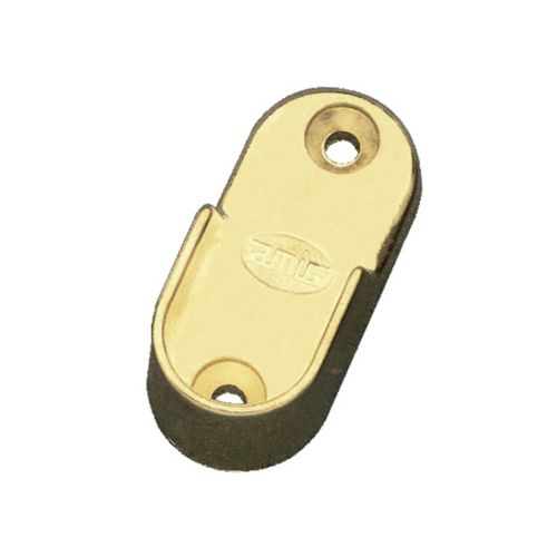 SOPORTE LATERAL OVAL 30X15MM ORO 2 UNIDADES