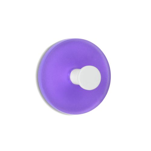 PERCHA ADHESIVA CIRCULAR 2UDS VIOELTA