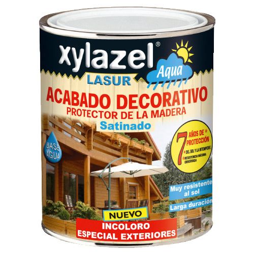 LASUR SATINADO INCOLORO EXTERIORES 750