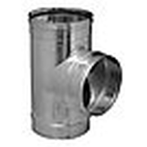 TUBO ENTRONQUE ESTUFA PELLET 90 GRADOS INOX 80