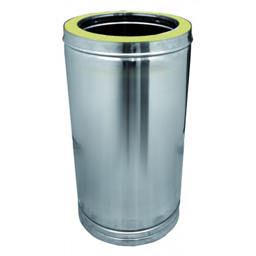 TUBO ESTUFA DOBLE PARED INOX 304/304 290MM 175MM