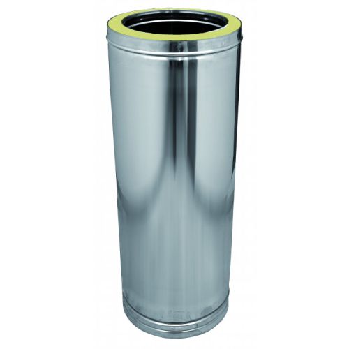 TUBO ESTUFA DOBLE PARED INOX 304/304 460MM 200MM