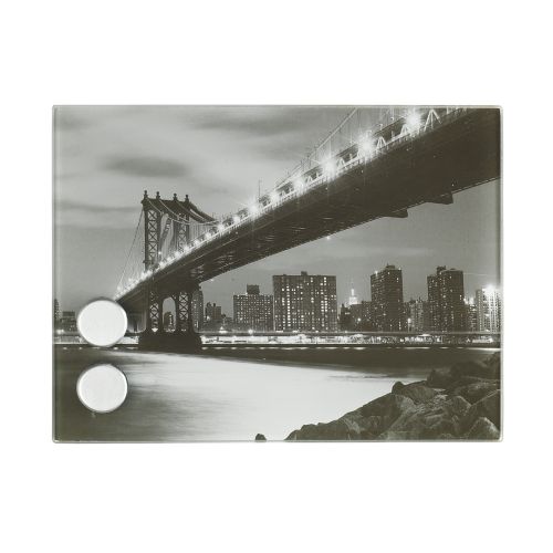 CAJA LLAVES MAGNETICA PUENTE BROOKLYN 22X16X6