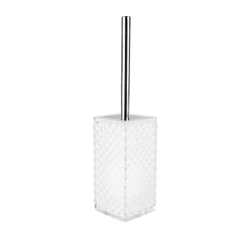 ESCOBILLERO BAÑO B-FIORE PP TRASLUCIDO