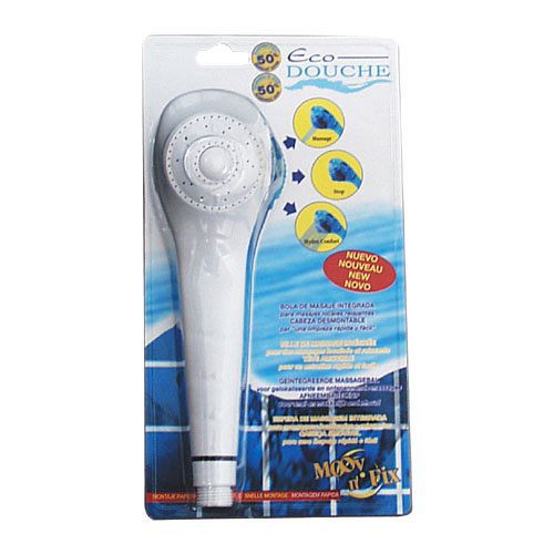 DUCHA ECO MASAJE BLANCA MOOV N'FIX