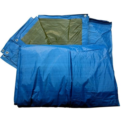 TOLDO MULTIUSO 8X12M AZUL/VERDE 90GR