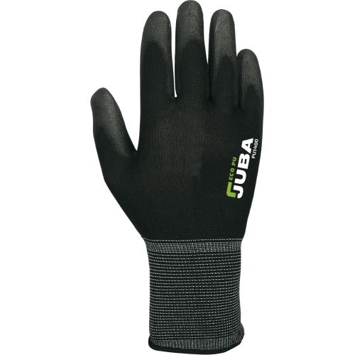 GUANTE NYLON PALMA PU NEGRO 8
