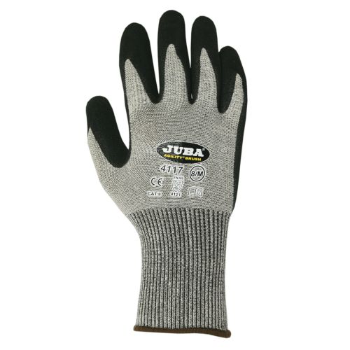 GUANTE A BRUSHG ALGODON SPANDEX PALMA NITRILO T 7