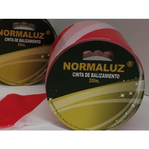 ROLLO CINTA SEÑALIZACION 7,5CMX200M BL-ROJA G.200
