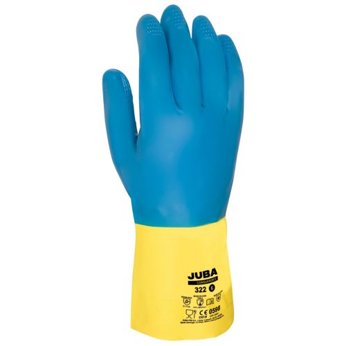 GUANTE LATEX/NEOPRENO CONQUEROR II QUIMICO 10