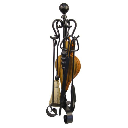 JUEGO ACCESORIOS CHIMENEA 5 PIEZAS