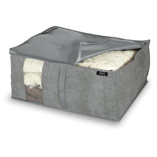 FUNDA GUARDA MANTASL 55X45X25CM GRIS