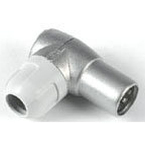 CONECTOR TV ACODADO MACHO METALIZADO