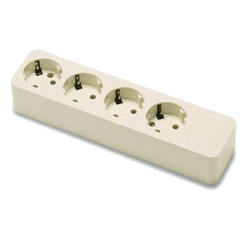BASE MULTIPLE 4 TOMAS TT 16A-250V