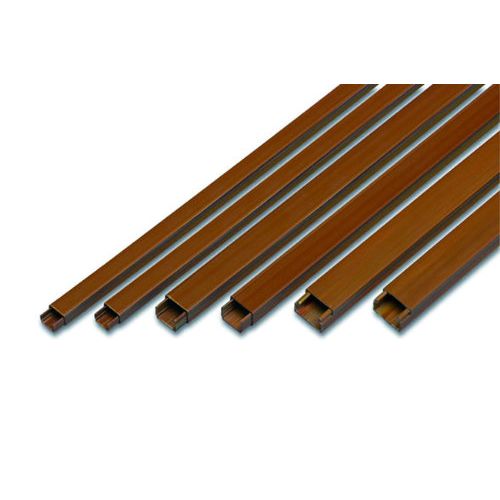 CANALETA ADHESIVA 10X20 SIMPLE MADERA 2M
