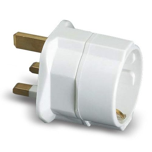 ADAPTADOR INGLES EUROPEO 10A 250V