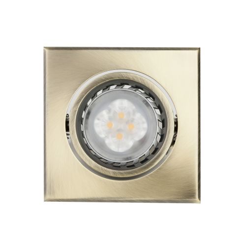 OCULO CEILING CUADRADO BRONCE GU10 4W 240 LUMENS