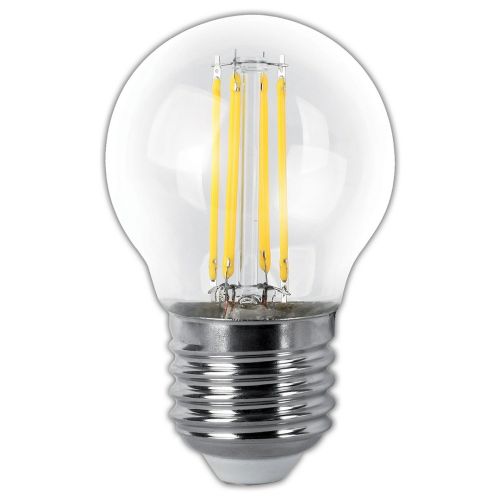 LAMPARA LED ESFERICA FILAMENTO E27 4W CALIDA 350LM