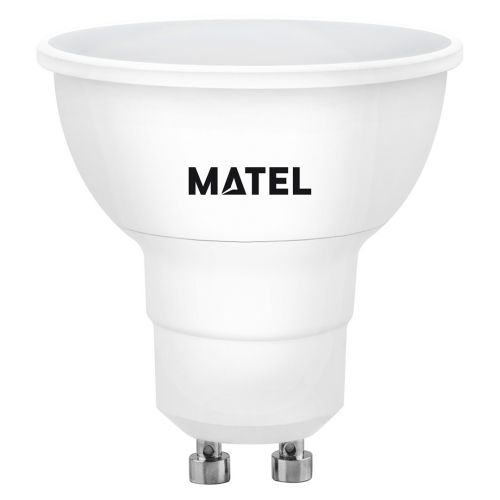 LAMPARA LED DICROICA REGULABLE GU10 8W FRIA 800 LM