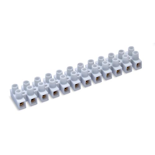 REGLETA CONEXION 6MM 12 ELEMENTOS 41 A BLANCO