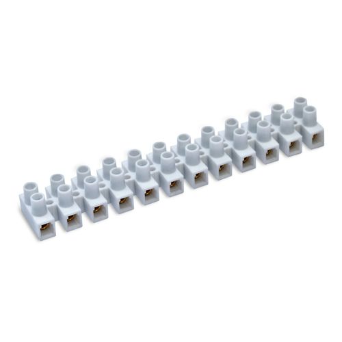 REGLETA CONEXION 10MM 12 ELEMENTOS 57 A BLANCO