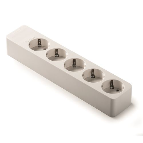 BASE MULTIPLE 5 TOMAS TT 16A-250V