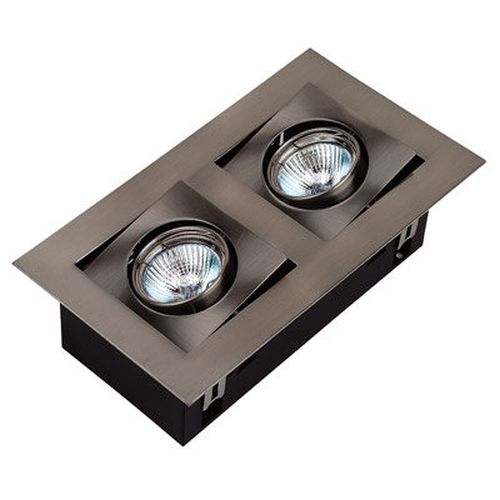 SPOT HALOGENO EMPOTRAB. C/LAMP GU10 2UND