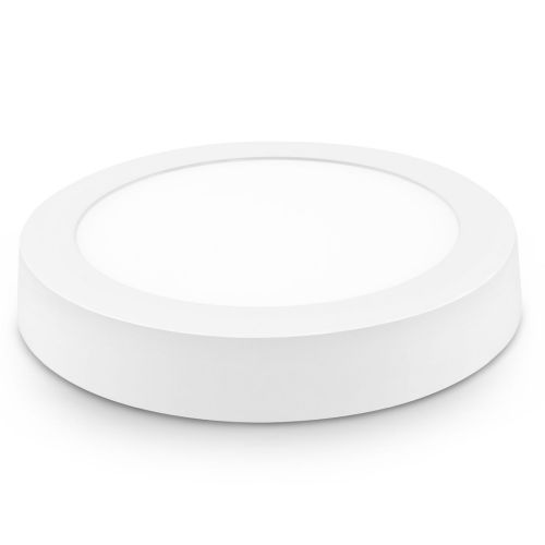 DOWNLIGHT LED REDONDO BLANCO SUPERFICIE 18W FRIA