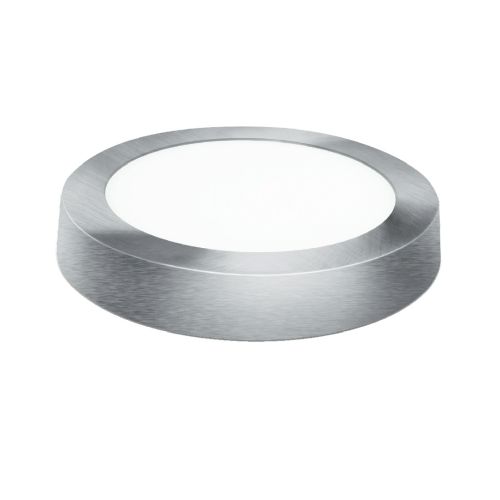 DOWNLIGHT LED REDONDO PLATA SUPERFICIE 18W CALIDA