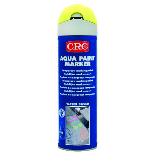 SPRAY AQUA PAINT MARKER AMARILLO FLUOR 500ML