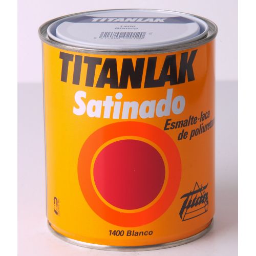 TITANLAK ESMALTE SATINADO BLANCO 125ML