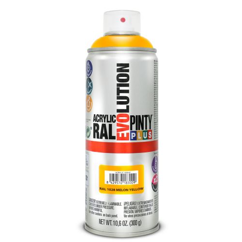 PINTURA SPRAY ACRILICA RAL 1028 AMARILLO 400ML