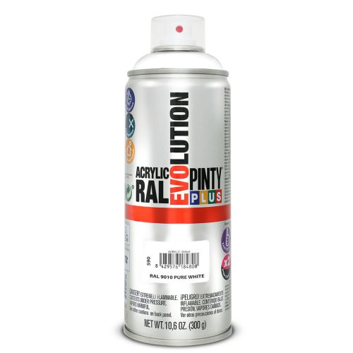 PINTURA SPRAY ACRILICA RAL 9010 BLANCO 400ML