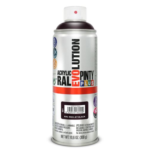 PINTURA SPRAY ACRILICA RAL 9005 NEGRO 400ML