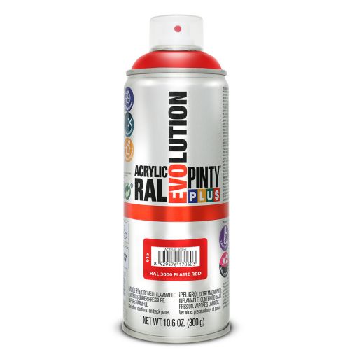 PINTURA SPRAY ACRILICA RAL 3000 ROJO 400ML