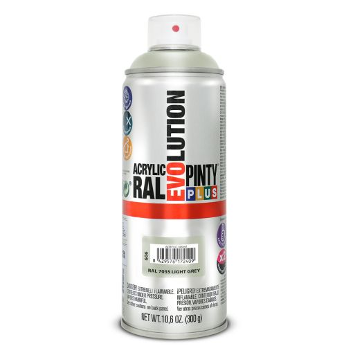 PINTURA SPRAY ACRILICA RAL 7035 GRIS 400ML